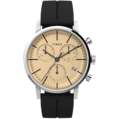 Timex三眼计时休闲男表