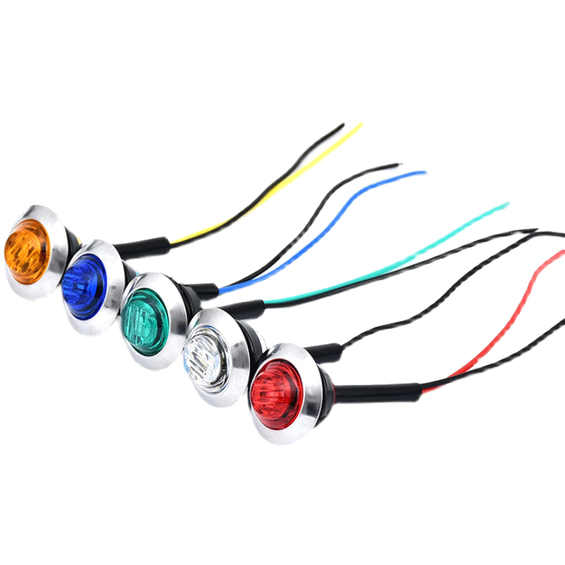 汽车多色可选边灯信号灯