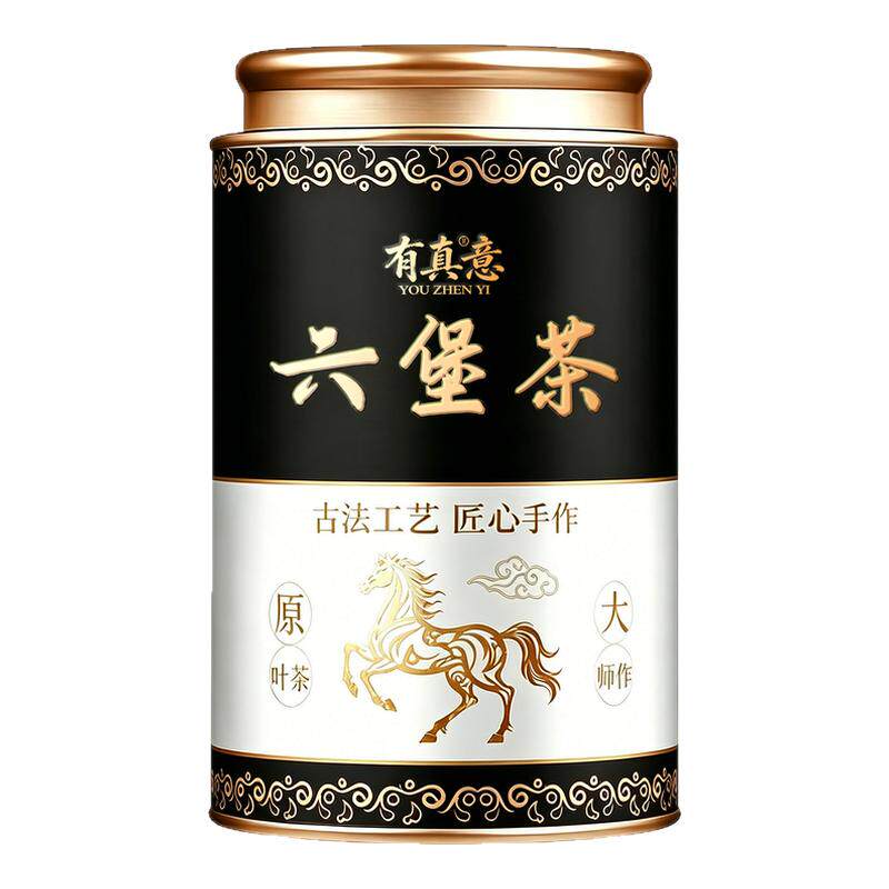 广西六堡茶叶浓香耐泡黑茶散茶