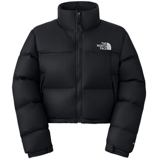 北面ICON女Nuptse短款高腰羽绒服鹅绒防泼水TheNorthFace|5GGE
