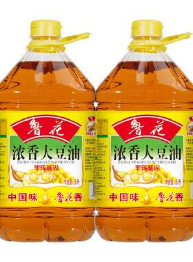 鲁花非转基因大豆油5L*2瓶