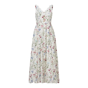 【奥莱】MAXRIENY城市度假风绑带深v连衣裙露背裙子