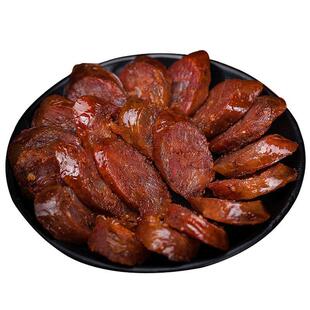 湖北长阳特产年货柴火烟熏麻辣腊香肠500g真空袋装 2份包邮