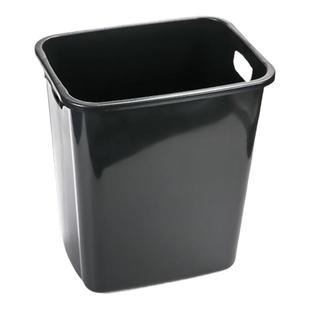 储水桶深水大号醒花桶塑料养花桶黑色法式花店花艺用长方形桶