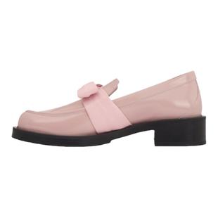 Stuart Weitzman/SW SOFIA BOLD LOAFER 蝴蝶结粗跟乐福鞋小皮鞋