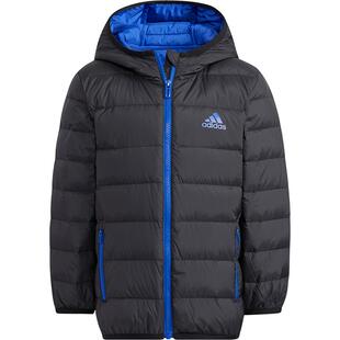 Adidas/阿迪达斯正品冬季保暖小童运动休闲连帽羽绒服H40326