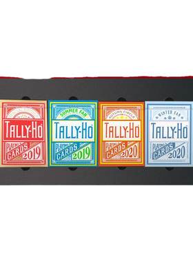 单车扑克牌Tally-ho花切练习牌