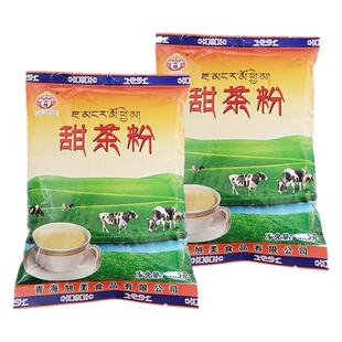 熬制奶茶专用甜茶粉青海特产央尊藏式甜茶红茶奶茶粉冲剂400克*袋
