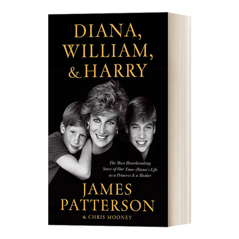 戴安娜 英文原版 Diana William & Harry 威廉和哈里 英文版 进口英语原版书籍