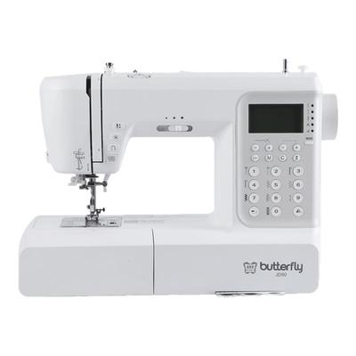 蝴蝶牌电子家用缝纫机吃厚新款