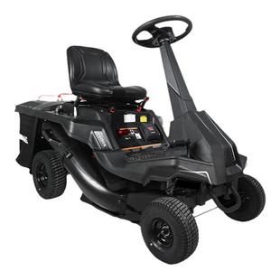 座骑式草坪机电启动小型草坪车汽油剪草机驾驶坐骑式割草机除草机