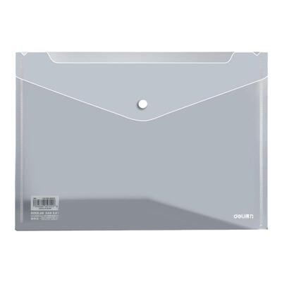 【10个装】得力透明文件袋加厚