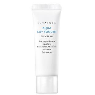 S.NATURE善自然水库黑豆酸奶眼霜紧致眼角改善皱纹淡化黑眼圈