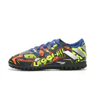 Adidas/阿迪达斯正品NEMEZIZ MESSI大童人造草坪足球运动鞋EH0602