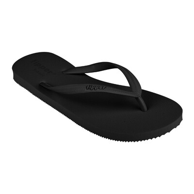 fipper纯色沙滩平底人字拖橡胶