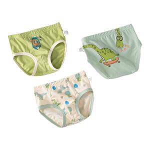 全棉儿童内裤男童纯棉三角内裤a类中大童男孩青少年全棉无骨内裤