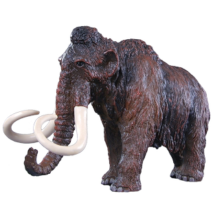 仿真远古动物模型猛犸象玩具长毛象剑齿虎恐狼儿童男孩认知礼物