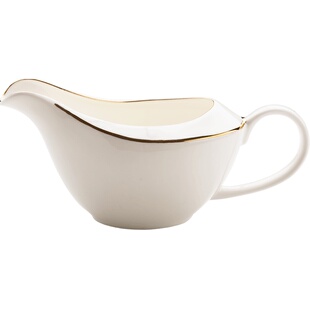 西餐牛排专用金边汁斗骨瓷酱料斗汁盅味汁杯奶盅迷你奶缸奶罐奶杯