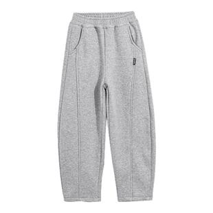 男童裤子春秋款2026新款中大童儿童纯棉卫裤男孩休闲春装运动长裤