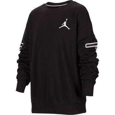 Nike/耐克正品JORDAN大童运动宽松圆领休闲套头卫衣FV2784-010