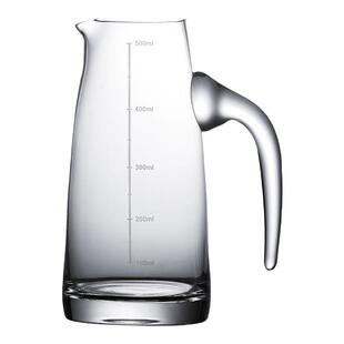 玻璃白酒分酒器套装小酒壶玻璃分酒壶刻度玻璃酒壶红酒洋酒醒酒器