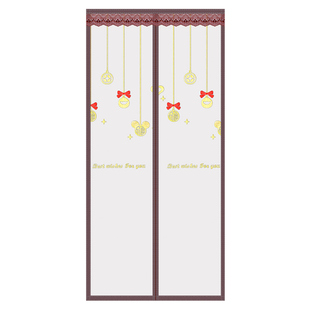 夏季防蚊门帘2026新款高档磁性自吸纱门纱窗魔术贴全磁块隔断大门