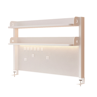 学生学习书桌收纳架子桌面置物架桌架电脑办公桌上多层洞洞板书架