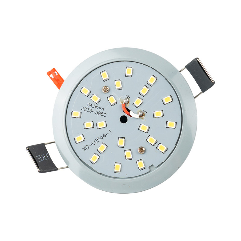 LED水晶吸顶吊灯3W5W一体化光源220V嵌入式灯泡一拖一贴片光源