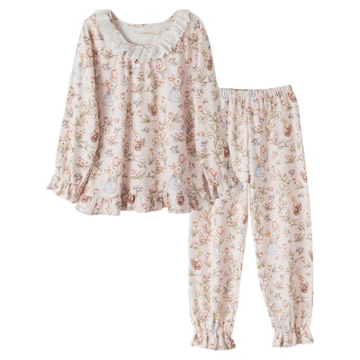 dreamydiary女童全棉秋季家居服