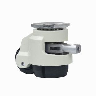 福马轮60F80F快速调节款万向手柄款100F支撑脚轮S重型水平调节轮