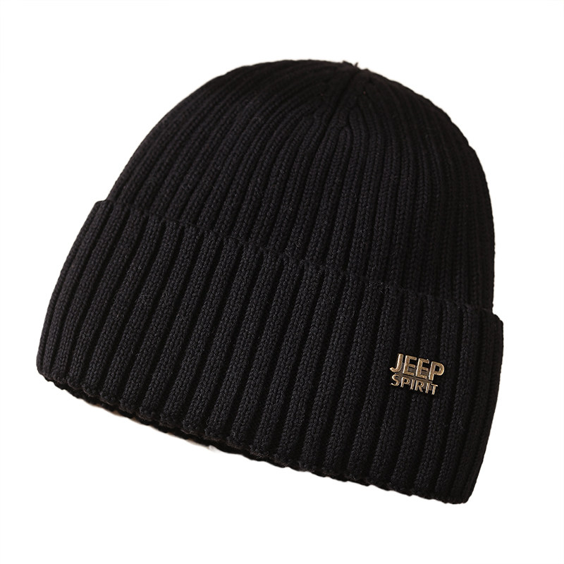 JEEPSPIRIT帽子秋冬保暖毛线帽