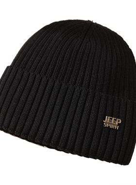 JEEPSPIRIT帽子秋冬保暖毛线帽