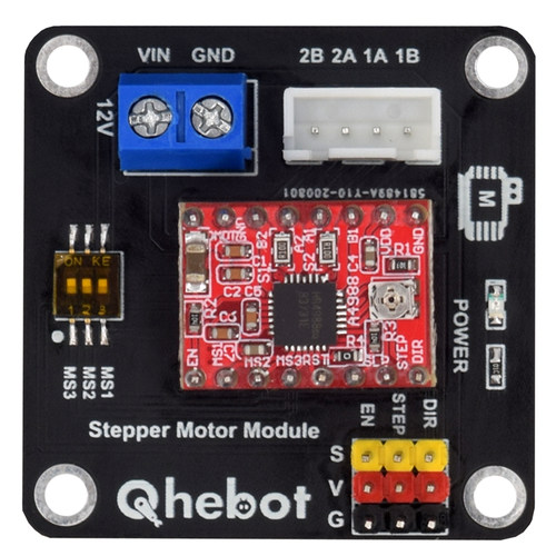 【Qhebot】42步进电机驱动器扩展板3D打印A4988 8825驱动板控制板