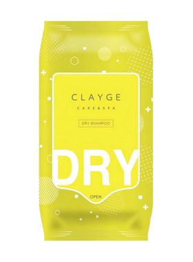 CLAYGE日本可休干式洗发湿巾