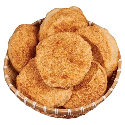 山东菏泽吊炉烧饼纯手工制作芝麻