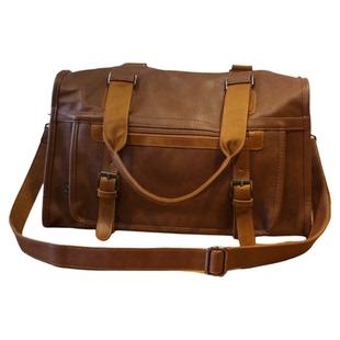 Three-Box新款男士单肩斜挎包大容量商务通勤公文包潮电脑手提包