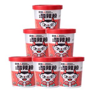 正宗酸辣粉方便面食族人速食粉条