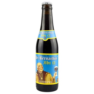 比利时进口圣伯纳12号啤酒修道院四料 St. Bernardus Abt12号包邮