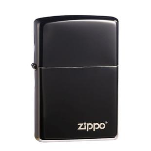 zippo打火机黑冰标志150zl官方正版旗舰经典商务风生日礼物送男友