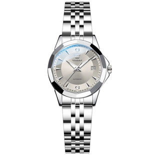 正品欧利时手表女2025新款女士机械表女款防水轻奢小众品牌腕表