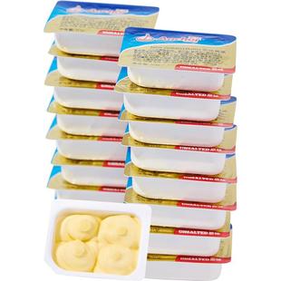 安佳黄油小包装烘焙家用进口动物黄油块煎牛排专用商用无盐黄油粒