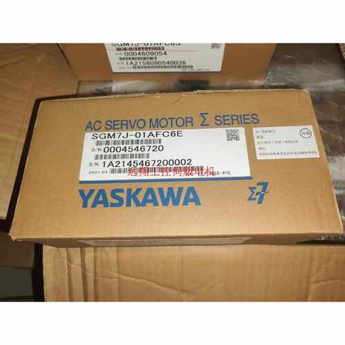 议价安川SGM7J-C2AFC6S/C2A7C6S/6E全新原装质保一年现货