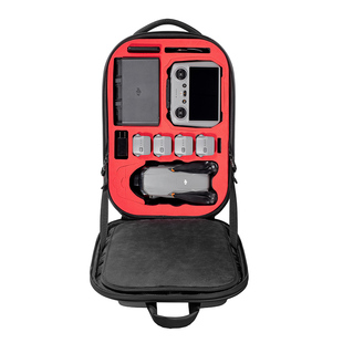STARTRC适用于大疆Air3s收纳包Mavic3pro防爆箱防水无人机遥控器mini4pro双肩敞开便携收纳运动保护摄影配件