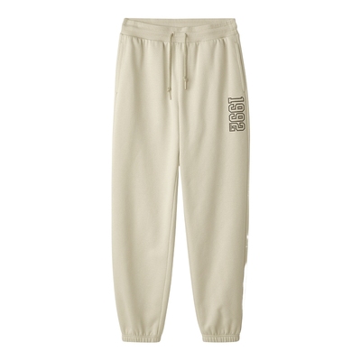 Skechers斯凯奇女裤运动加绒舒适针织束脚休闲裤 L424W200/0046