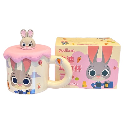 儿童杯家用釉下彩马克杯精致漂亮的杯子超好看杯子微波炉加热杯子