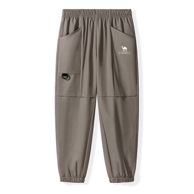 小骆驼童装长裤儿童户外运动透气速干裤男童女童春夏季新款休闲裤