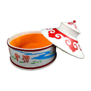 内蒙古特色手工艺品蒙古族饰品盒蒙古包模型饰品盒摆件收纳盒礼品