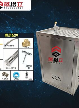 燃气蒸汽发生器商用蒸馒头豆制品煮豆浆酿酒小型锅炉天然气蒸汽机