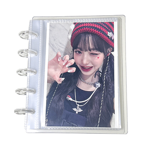 卡册超透小卡明信片收集册3寸4寸5寸6寸拍立得照片卡牌防尘收纳册
