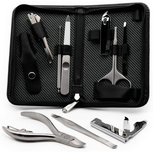 日本正品代购 匠之技不锈钢指甲刀9件套装 G3109 日本制